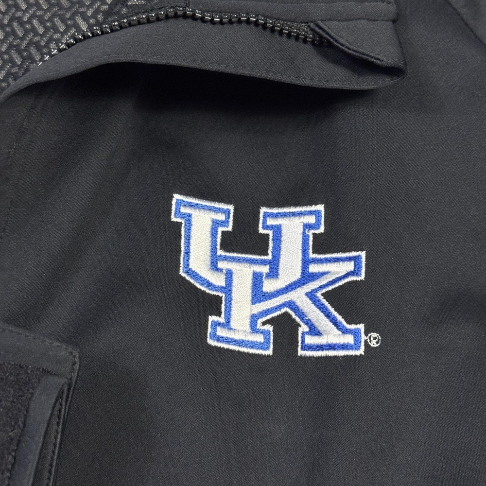 Nike Golf‎ Kentucky Wildcats Jacket Mens Medium Black Full Zip NCAA Softshell - Picture 6 of 13